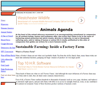 Tablet Screenshot of animalsagenda.org